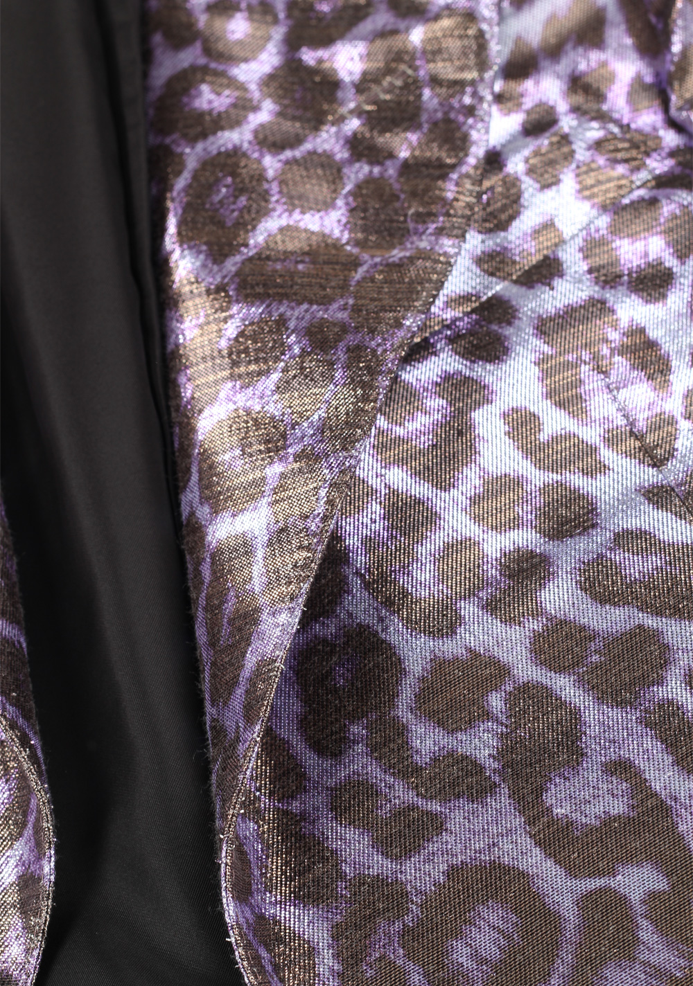 TOM FORD Purple Leopard Shelton Cocktail Dinner Jacket | Costume Limité