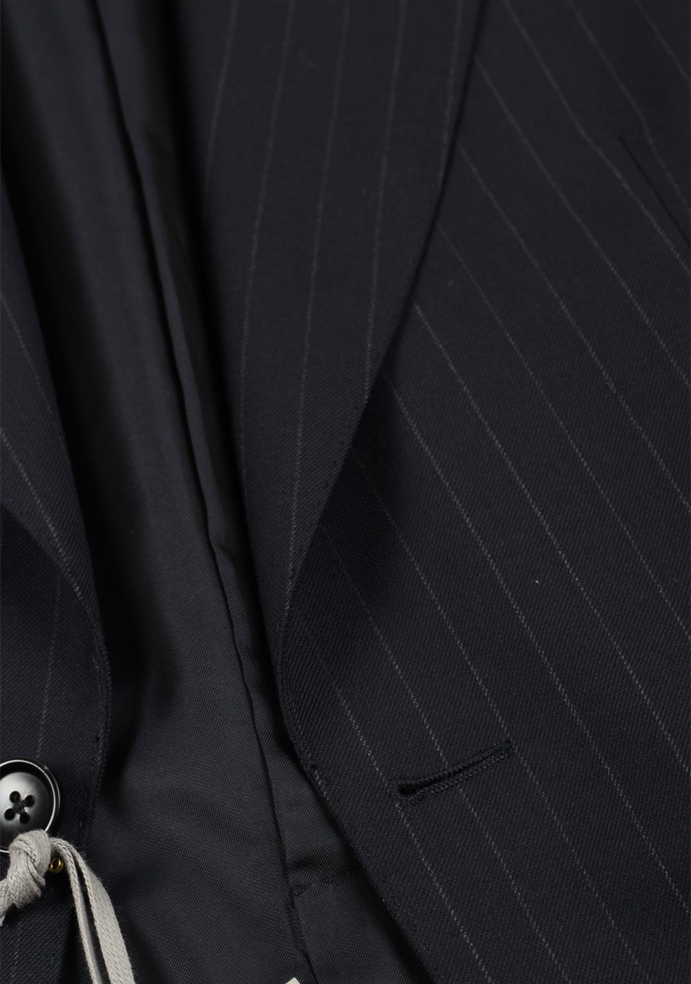 TOM FORD Shelton Striped Navy Blue Suit | Costume Limité