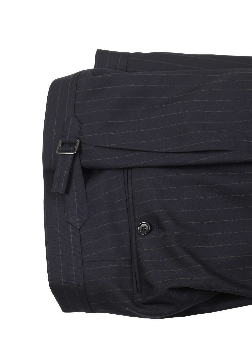 TOM FORD Shelton Striped Navy Blue Suit | Costume Limité