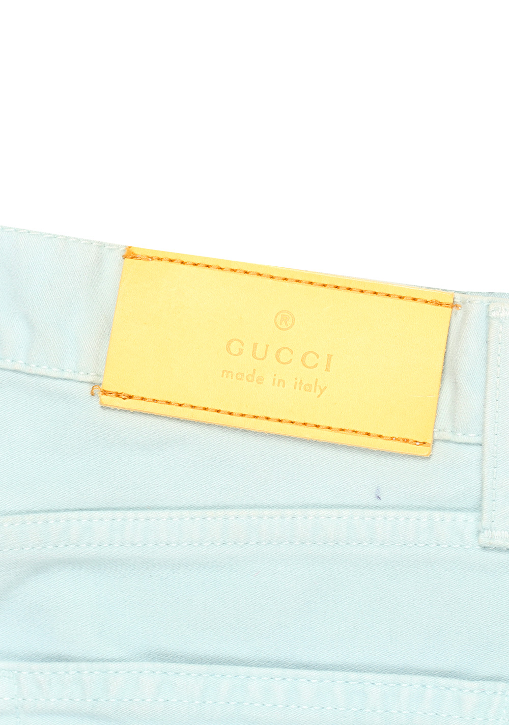 Gucci Blue 5 Pocket Jeans Trousers Size 48 / 32 U.S. In Cotton | Costume Limité