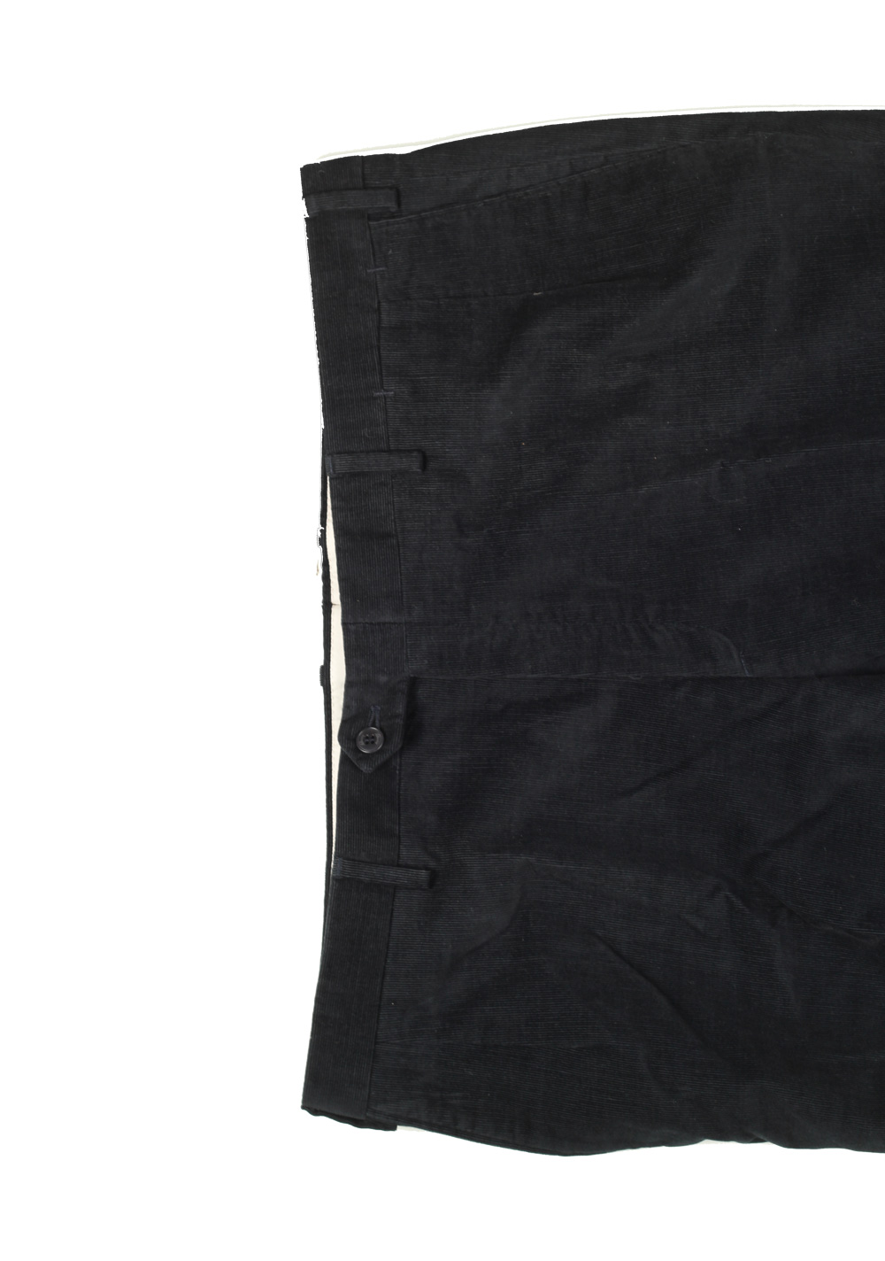 Brioni Black Montana Corduroy Trousers Size 58 / 42 U.S. | Costume Limité