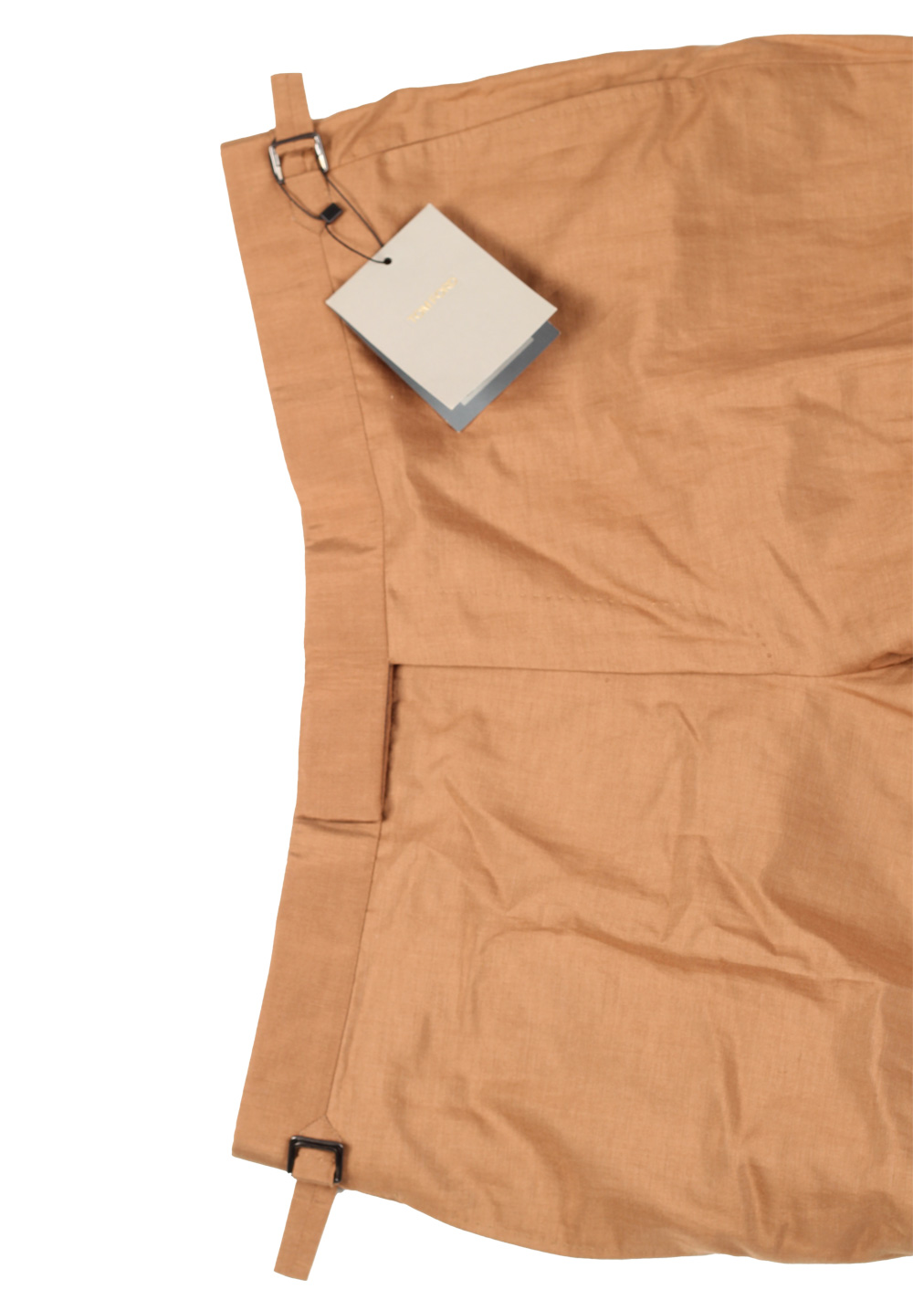 TOM FORD Beige Silk Linen Blend Trousers Size 58 / 42 U.S. | Costume Limité