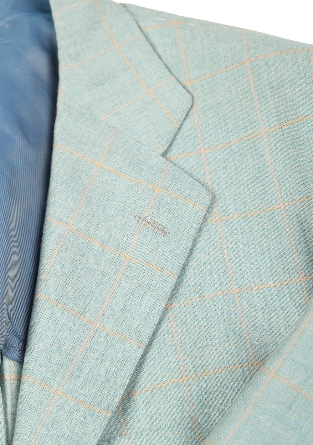 Kiton Greenish Blue Sport Coat Size 50 / 40R U.S. In Cashmere | Costume Limité