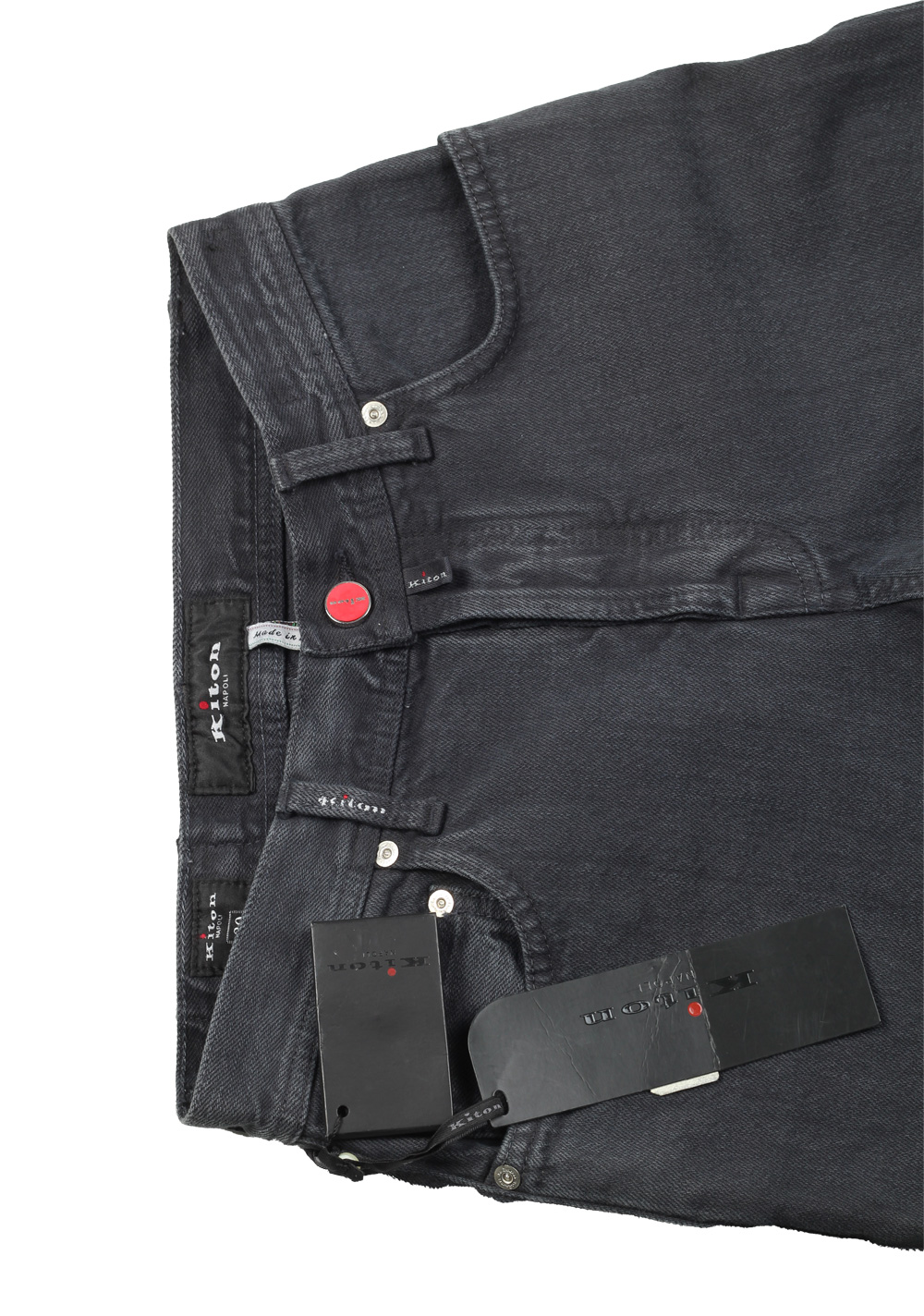 Kiton Gray 5 Pocket Jeans | Costume Limité