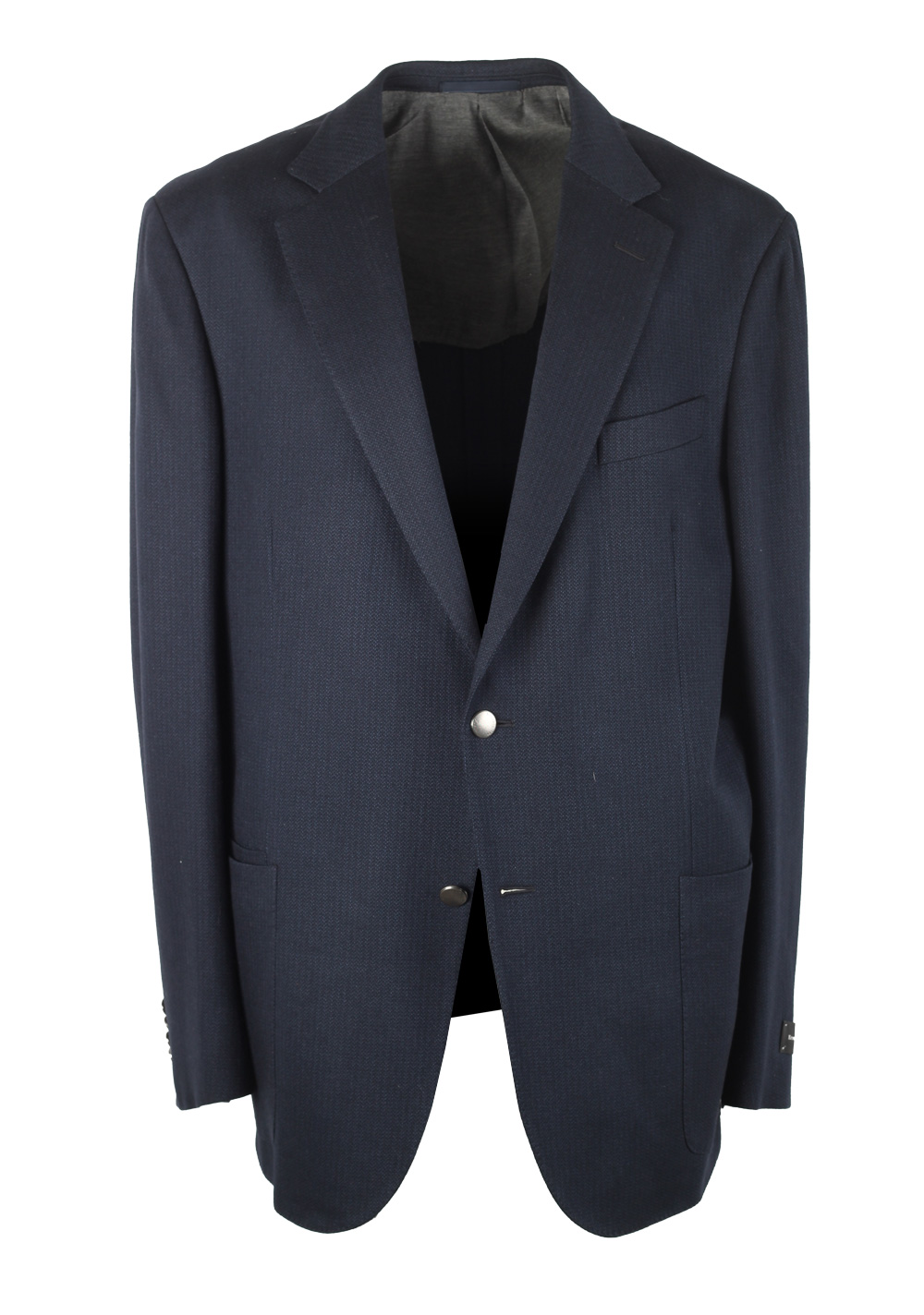 Ermenegildo Zegna Blue Travel Ten Pockets Sport Coat Size 56 / 46R U.S. | Costume Limité