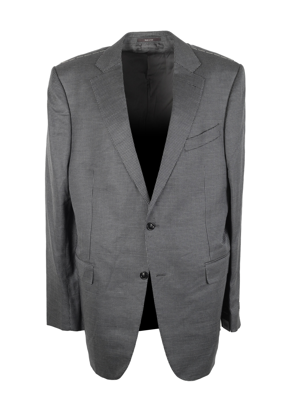 Ermenegildo Zegna Gray Mila Sport Coat Size 56L / 46L U.S. In Silk Blend | Costume Limité