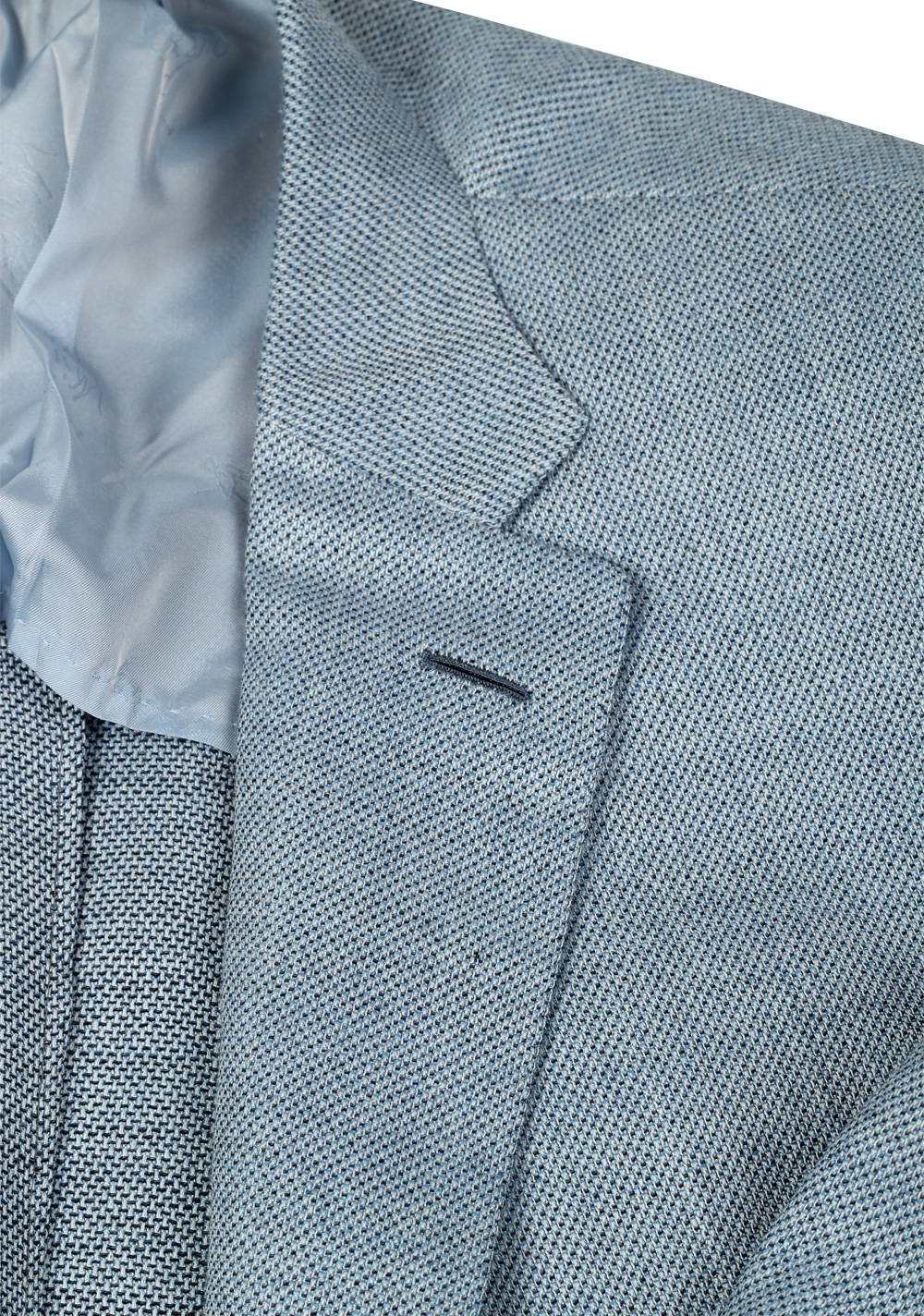 Brioni Blue Ravello Sport Coat Size 52 / 42R U.S. In Silk Blend | Costume Limité