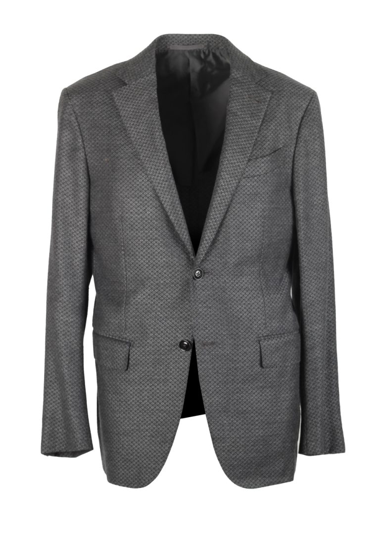 ZEGNA Mil. Easy Gray Sport Coat Size 48 / 38R U.S. In Cashmere Blend - thumbnail | Costume Limité