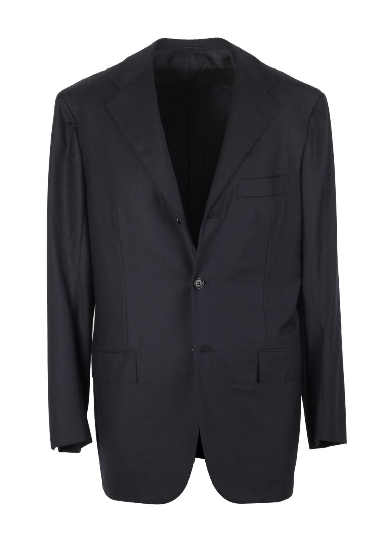 Kiton 14 Micron Blue Sport Coat Size 48 / 38R U.S. - thumbnail | Costume Limité