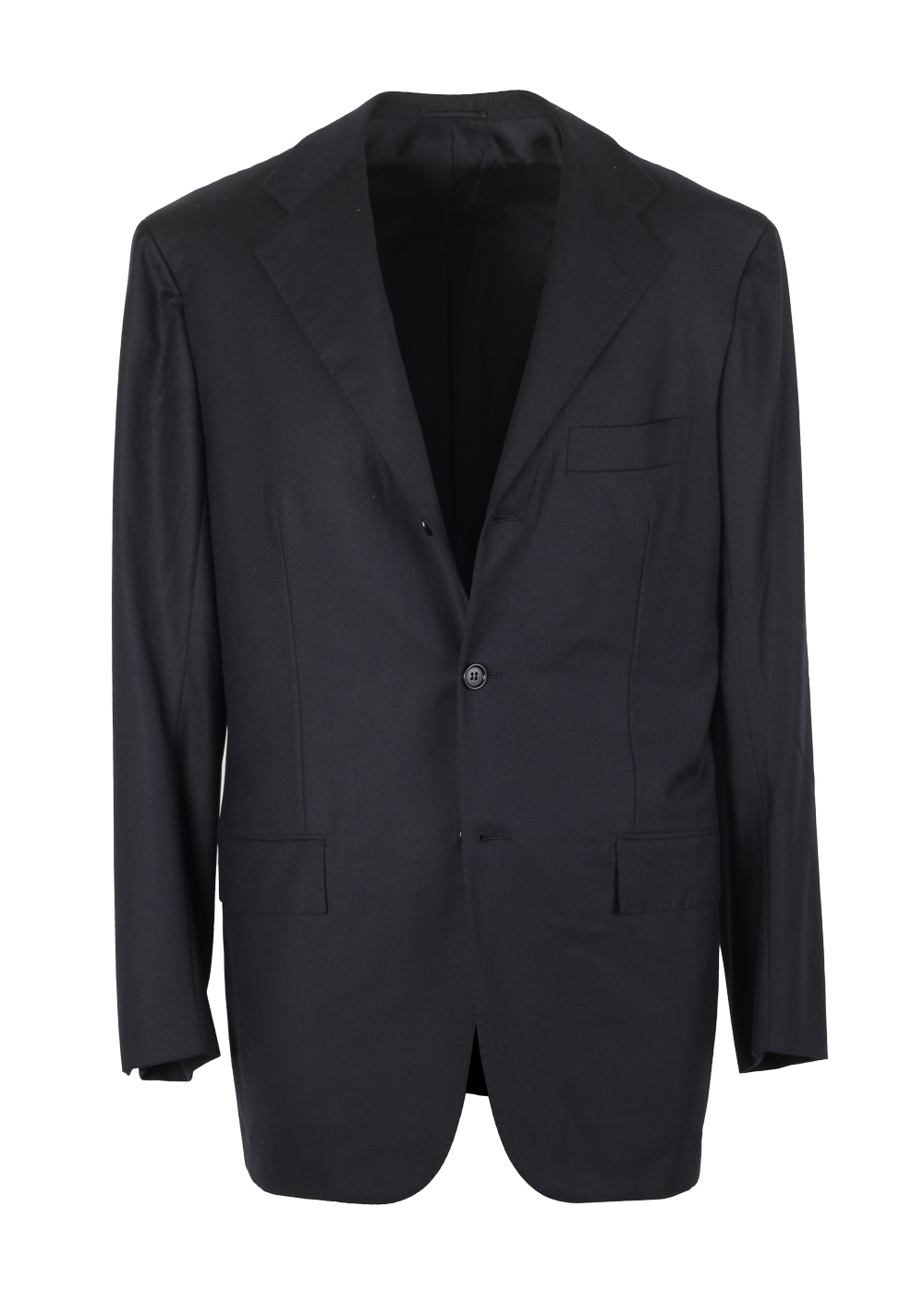 Kiton 14 Micron Blue Sport Coat Size 48 / 38R U.S. | Costume Limité