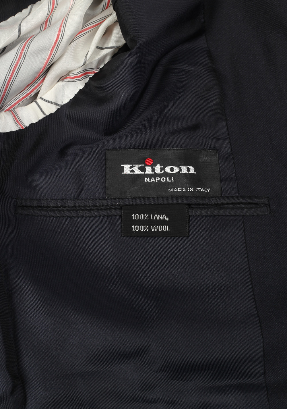 Kiton 14 Micron Blue Sport Coat Size 48 / 38R U.S. | Costume Limité