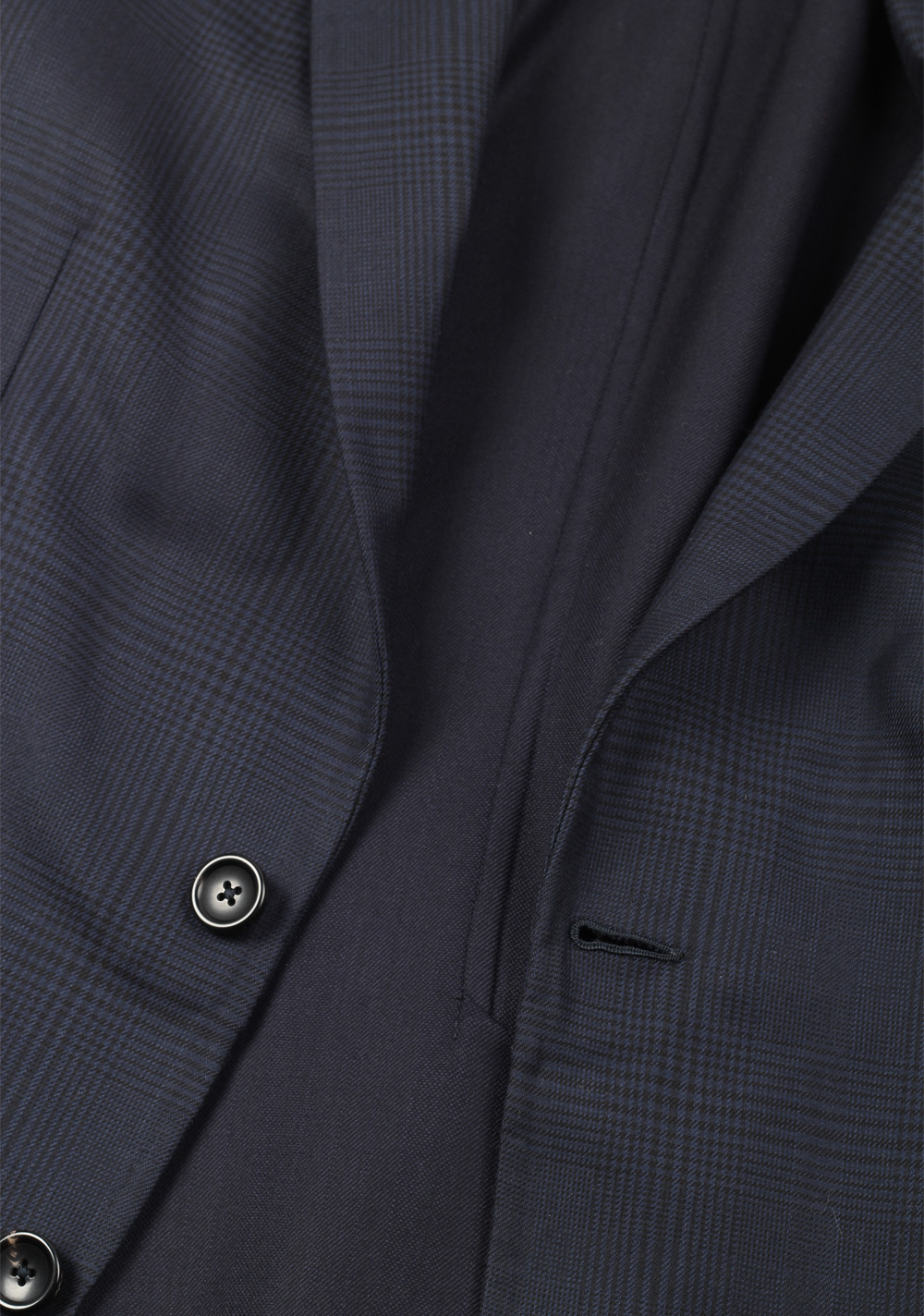 Ermenegildo Zegna Checked Couture Blue Sport Coat | Costume Limité