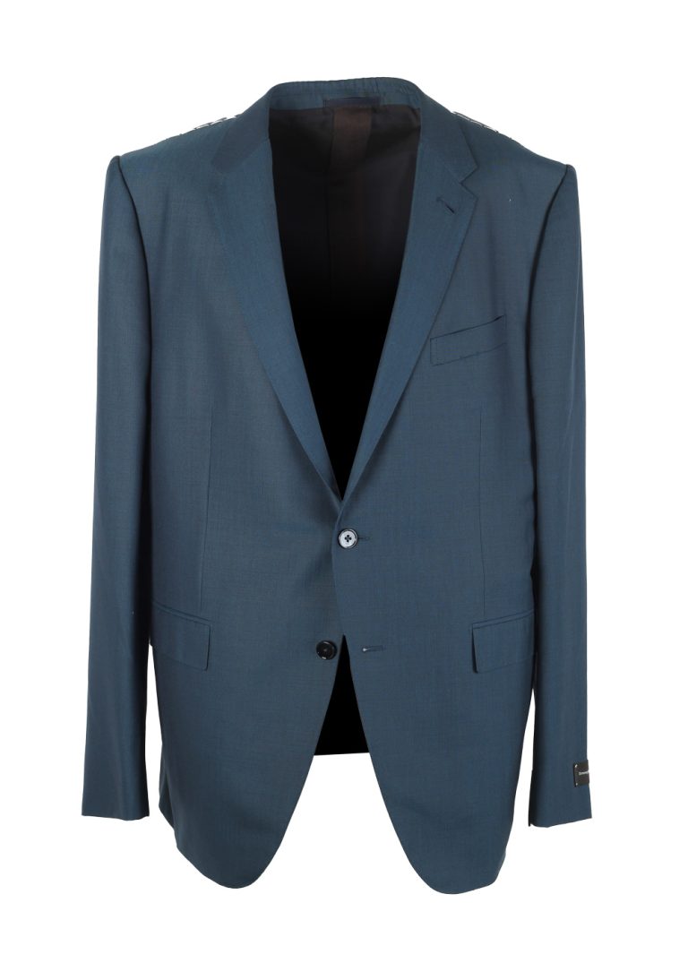 ZEGNA Blue City Achillfarm Suit Size 56 / 46R U.S. - thumbnail | Costume Limité