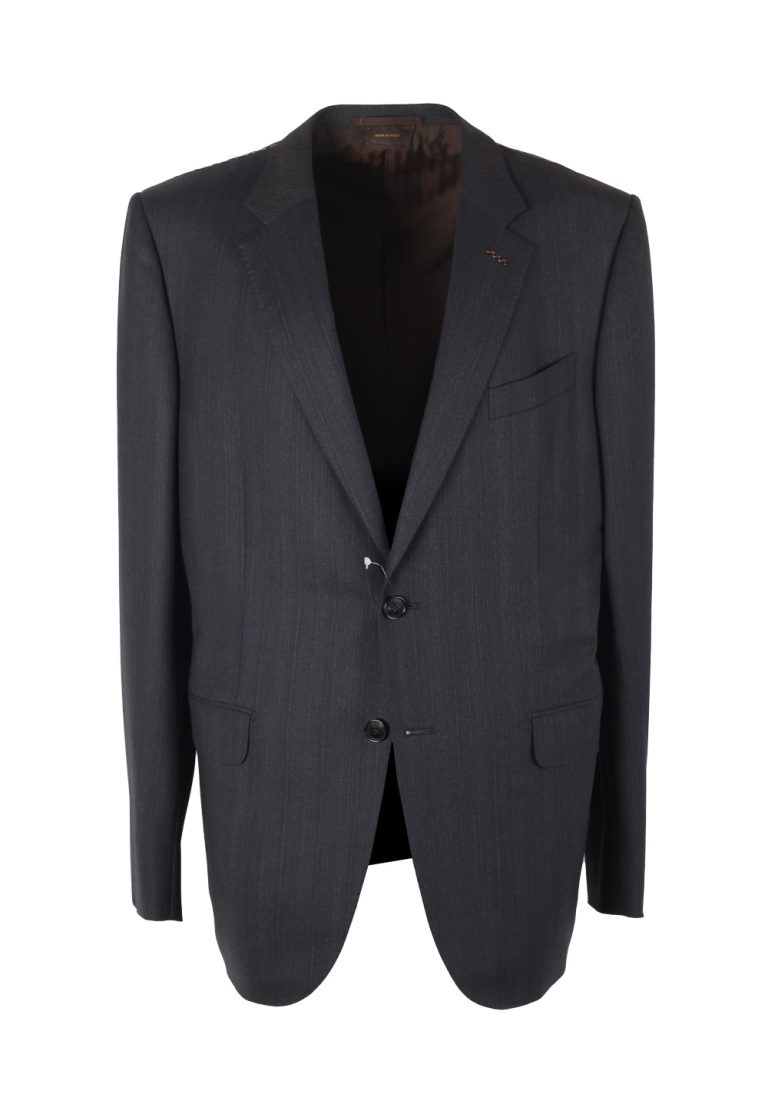 ZEGNA Couture Gray Suit Size 56 / 46R U.S. - thumbnail | Costume Limité