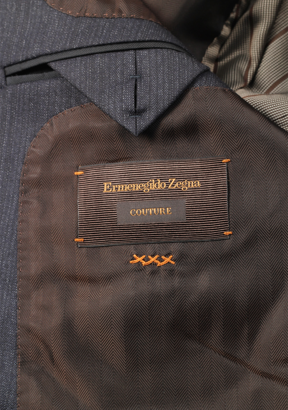 ZEGNA Couture Gray Suit Size 56 / 46R U.S. | Costume Limité