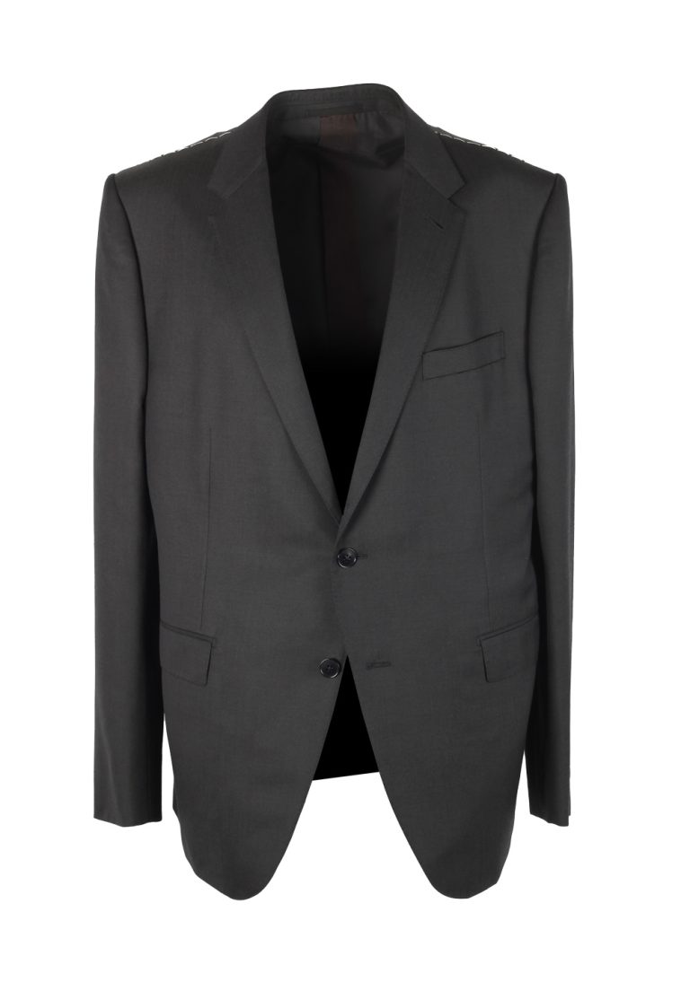 ZEGNA Gray City Achillfarm Suit Size 56 / 46R U.S. - thumbnail | Costume Limité