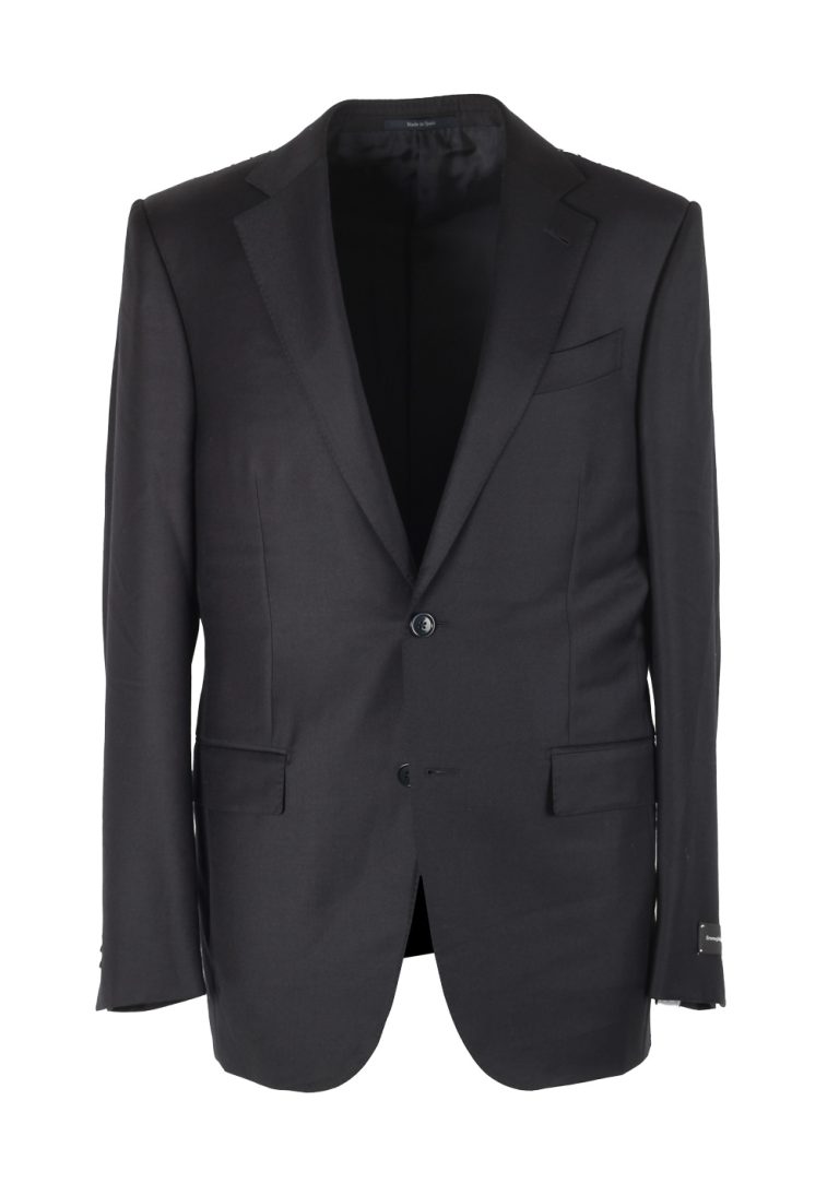 ZEGNA Milano Black Trofeo Suit Size 48 / 38R U.S. - thumbnail | Costume Limité