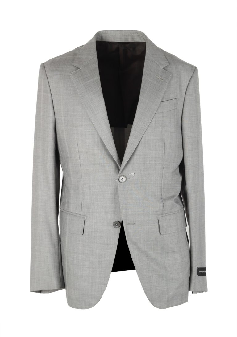 ZEGNA Gray Easy Light 15Milmil15 Suit - thumbnail | Costume Limité