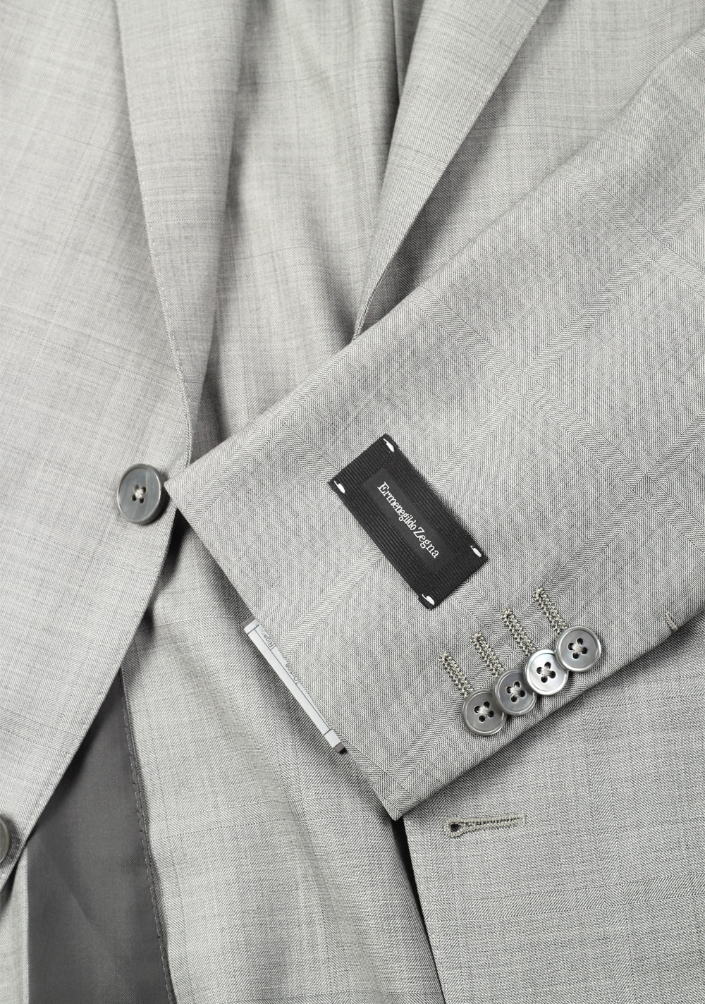 ZEGNA Gray Easy Light 15Milmil15 Suit | Costume Limité