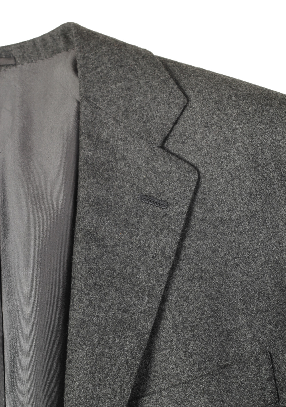 Kiton Gray Sport Coat Size 48 / 38R U.S. In Cashmere | Costume Limité