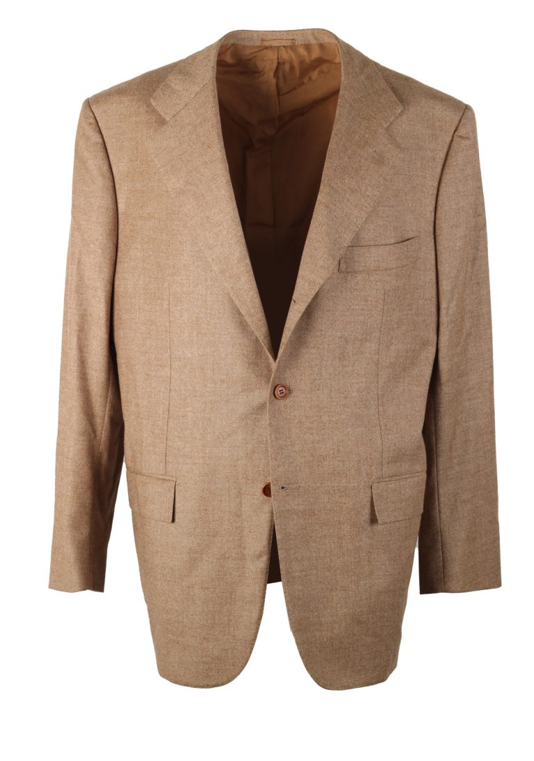 Kiton Beige Sport Coat Size 48 / 38R U.S. In Cashmere Blend - thumbnail | Costume Limité