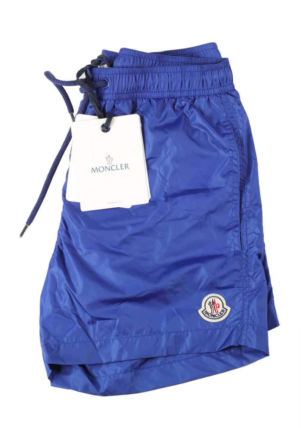 moncler swim shorts blue